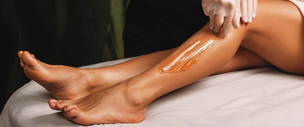 waxing legs