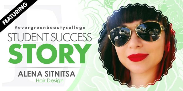 Hair Design Student Success Story: Alena Sitnitsa