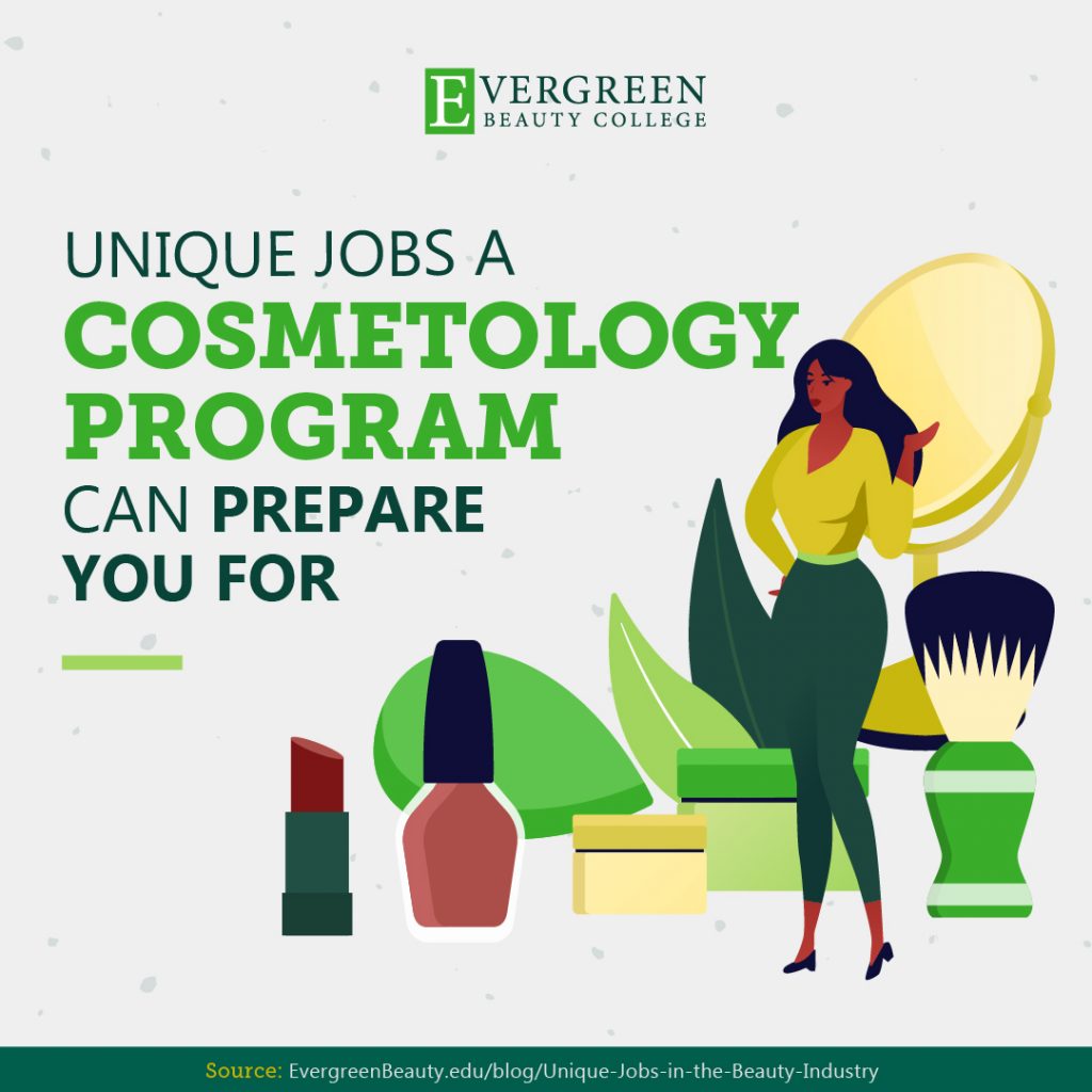Unique jobs a cosmetology program can prepare you for